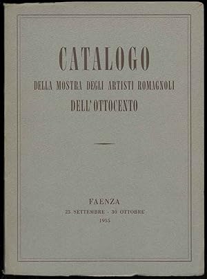 Catalogo della mostra degli artisti romagnoli dell'Ottocento.
