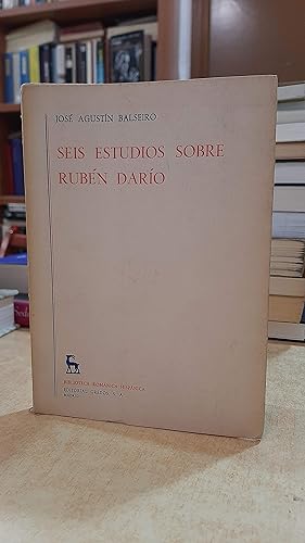 Seller image for SEIS ESTUDIOS SOBRE RUBN DARO. for sale by LLIBRERIA KEPOS-CANUDA