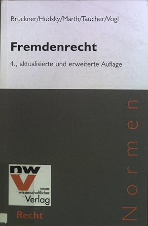 Bild des Verkufers fr Fremdenrecht : Textausgabe mit umfangreichen Materialien. zum Verkauf von books4less (Versandantiquariat Petra Gros GmbH & Co. KG)