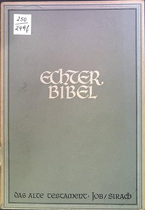 Bild des Verkufers fr Das alte Testament: Das Buch Job. Echter Bibel zum Verkauf von books4less (Versandantiquariat Petra Gros GmbH & Co. KG)