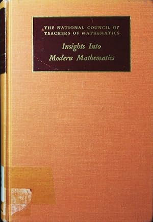 Seller image for Insights into modern mathematics. for sale by Antiquariat Bookfarm