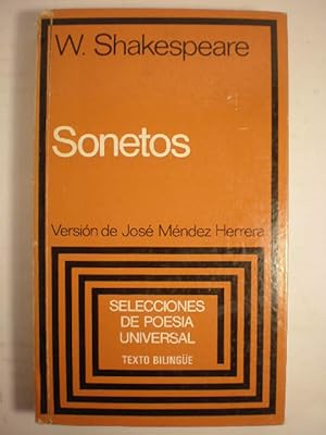 Imagen del vendedor de Sonetos. Texto bilinge a la venta por Librera Antonio Azorn