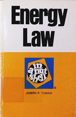 Immagine del venditore per Energy law in a nutshell. venduto da Antiquariat Bookfarm