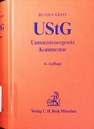 Seller image for Umsatzsteuergesetz. [Kommentar]. for sale by Antiquariat Bookfarm