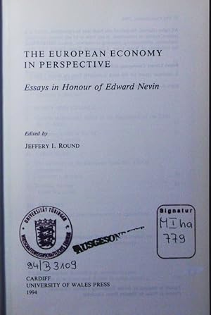 Imagen del vendedor de The European economy in perspective. essays in honour of Edward Nevin. a la venta por Antiquariat Bookfarm