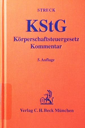 Seller image for KStG Krperschaftsteuergesetz Kommentar. for sale by Antiquariat Bookfarm