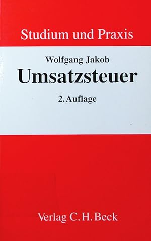 Seller image for Umsatzsteuer. for sale by Antiquariat Bookfarm