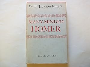 Imagen del vendedor de Many-minded Homer: An introduction, a la venta por Carmarthenshire Rare Books