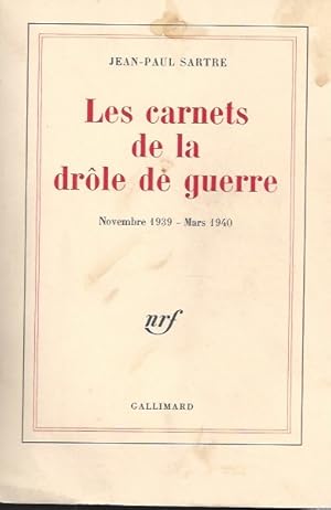 Seller image for Les carnets de la drle guerre Novembre 1939 - Mars 1940 for sale by ART...on paper - 20th Century Art Books