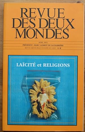 Immagine del venditore per La revue des deux mondes numro 4 de avril 2002 - Lacit et religions venduto da Aberbroc