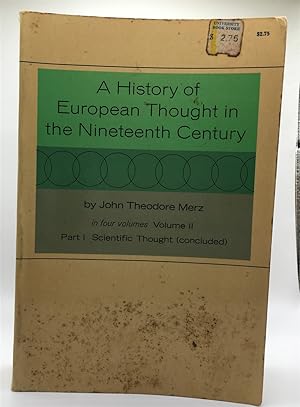 Seller image for History of European Thought in the Nineteenth Century Vol. II for sale by True Oak Books