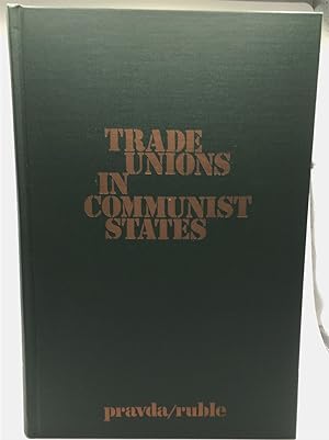 Bild des Verkufers fr Trade Unions in Communist States zum Verkauf von True Oak Books