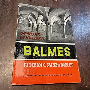 Imagen del vendedor de Balmes a la venta por Kavka Libros