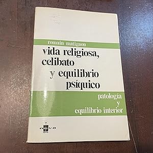 Imagen del vendedor de Vida religiosa, celibato y equilibrio psquico a la venta por Kavka Libros