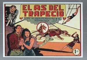 Imagen del vendedor de Ficha/Cromo/Lamina etc: Alberto Espaa y su perro Nick: el as del trapecio a la venta por El Boletin