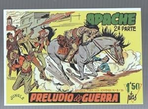 Bild des Verkufers fr Ficha/Cromo/Lamina etc: Apache segunda parte: Preludio de guerra zum Verkauf von El Boletin