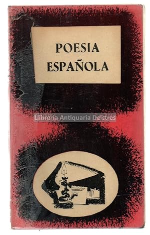 Seller image for Poesia espaola. (Antologa). [Dedicatoria autgrafa y firma del autor]. for sale by Llibreria Antiquria Delstres