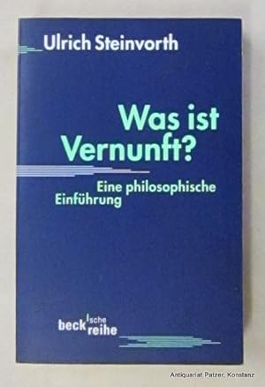 Seller image for Was ist Vernunft? Eine philosophische Einfhrung. Mnchen, Beck, 2002. Kl.-8vo. 335 S. Or.-Kart. (Beck'sche Reihe, 1494). (ISBN 3406476341). - Originalausgabe. for sale by Jrgen Patzer