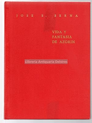 Seller image for Vida y fantasia de Azorn. [Dedicatoria autgrafa y firma del autor]. for sale by Llibreria Antiquria Delstres