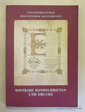 Imagen del vendedor de Begleitband zur Ausstellung zur Erffnungs des Neubaus in Berlin. Wiesbaden, Reichert, 1978. Gr.-8vo. Mit zahlreichen ganzseitigen, teils farbigen Abbildungen. 208 S., 2 Bl. Farbiger Or.-Kart. (Ausstellungskataloge, 9). a la venta por Jrgen Patzer