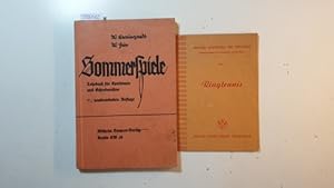 Seller image for Sommerspiele : Lehrbuch fr Spielwarte und Schiedsrichter. + Ringtennis heft for sale by Gebrauchtbcherlogistik  H.J. Lauterbach