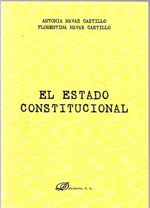 Image du vendeur pour EL ESTADO CONSTITUCIONAL mis en vente par LLIBRERIA TECNICA