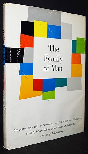 Imagen del vendedor de The family of man. The photographic exhibition. Prologue by Carl Sandberg. a la venta por Antiquariat Haufe & Lutz