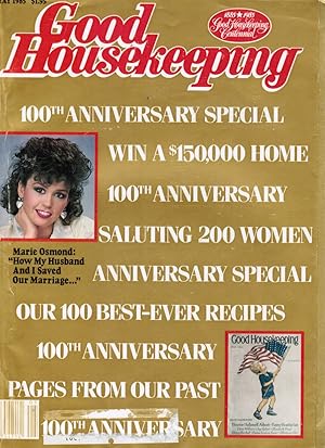 Bild des Verkufers fr Good Housekeeping: 100th Anniversary Special - May 1985 zum Verkauf von Bookshop Baltimore