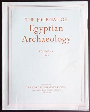 Image du vendeur pour The Journal of Egyptian Archaeology Volume 69 1983 mis en vente par Jeff Irwin Books