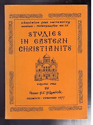 Studies in Eastern Christianity: Volume One