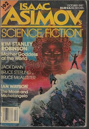 Image du vendeur pour Isaac ASIMOV'S Science Fiction: October, Oct. 1987 mis en vente par Books from the Crypt