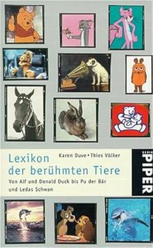 Bild des Verkufers fr Lexikon der berhmten Tiere. Von Alf und Donald Duck bis Pu der Br und Ledas Schwan zum Verkauf von Gerald Wollermann