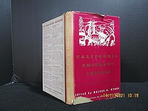 Imagen del vendedor de California Emigrant Letters a la venta por DRM books