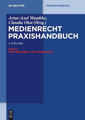 Immagine del venditore per Medienrecht 3. Wettbewerbs- und Werberecht venduto da moluna