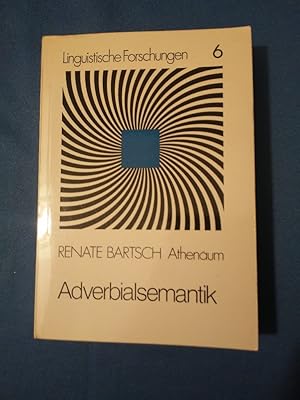 Bild des Verkufers fr Adverbialsemantik : die Konstitution logisch-semant. Reprsentationen von Adverbialkonstruktionen. Linguistische Forschungen ; Bd. 6 zum Verkauf von Antiquariat BehnkeBuch