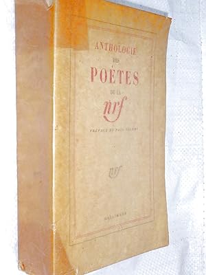 Immagine del venditore per Anthologie des potes de la N.R.F. / prf. de Paul Valry venduto da Librairie Douin
