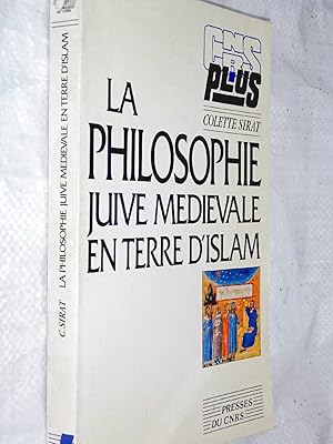 Image du vendeur pour La Philosophie juive mdivale en terre d'Islam mis en vente par Librairie Douin