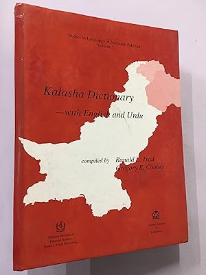Bild des Verkufers fr Kalasha Dictionary With English And Urdu. Text In English And Urdu. zum Verkauf von Prabhu Book Exports