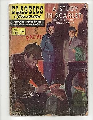 Seller image for A Study in Scarlet Classics Illustrated #110 for sale by AcornBooksNH