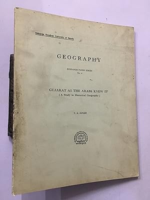 Bild des Verkufers fr Gujarat As The Arabs Knew It (A Study In Historical Geography). zum Verkauf von Prabhu Book Exports