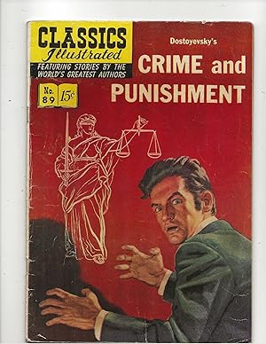 Image du vendeur pour Crime and Punishment Classics Illustrated #89 mis en vente par AcornBooksNH