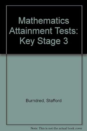 Bild des Verkufers fr Mathematics Attainment Tests: Key Stage 3 zum Verkauf von WeBuyBooks