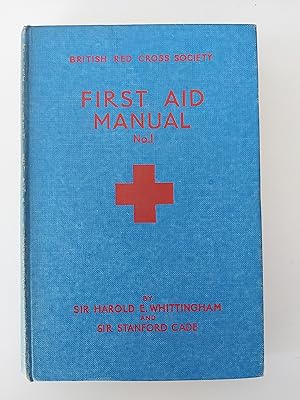 Image du vendeur pour British Red Cross Society First Aid Manual No. 1 mis en vente par Berkshire Rare Books