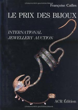 Bild des Verkufers fr International Jewellery Auction zum Verkauf von JLG_livres anciens et modernes