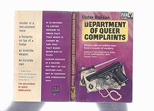 Department of Queer Complaints ( New Invisible Man; Footprint Sky; Crime in Nobody's Room; Hot Mo...