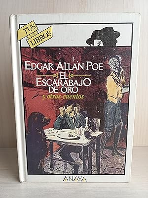 Imagen del vendedor de El escarabajo de oro y otros cuentos. Edgar Allan Poe. Anaya, coleccin tus libros 1, 1992. a la venta por Bibliomania