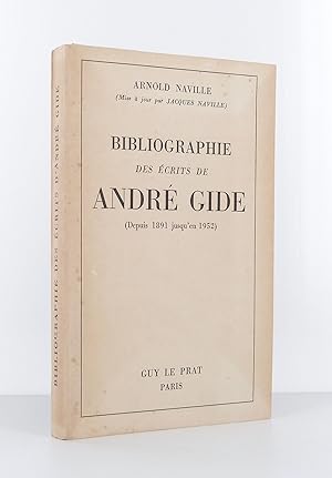 Seller image for Bibliographie des crits de Andr Gide (depuis 1891 jusqu'en 1952) for sale by Librairie KOEGUI