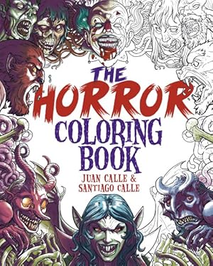 Bild des Verkufers fr Horror Coloring Book zum Verkauf von GreatBookPrices