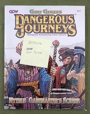 Seller image for Dangerous Journeys Mythus Gamemasters Screen - MISSING SCREEN 2 for sale by Wayne's Books