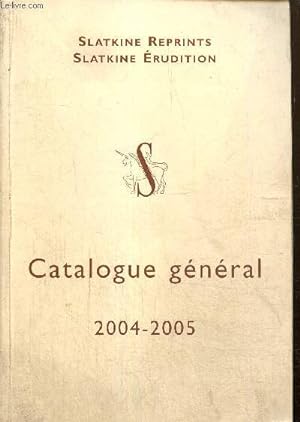 Image du vendeur pour Catalogue gnral 2004-2005 mis en vente par Le-Livre